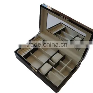 Exquisite Wooden Jewelry Box in High Glossy Finish thumbnail-3