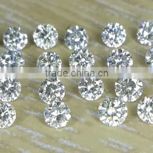 2.5-2.7mm I Clarity I-J Color Natural Loose Brilliant Cut Nontreated Diamond Lot Round for Setting In Gold or Silver thumbnail-1