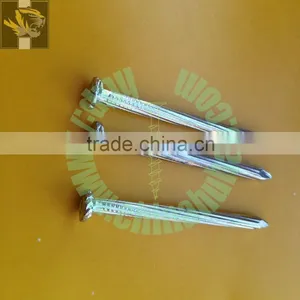 Zinc Plated Popular Sizes Fluted Shank Steel Cement Nails thumbnail-2