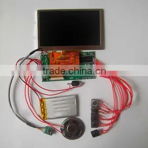 High Quality 4.3Inch LCD Screen Video Business Card /Video Greeting Card Module thumbnail-1