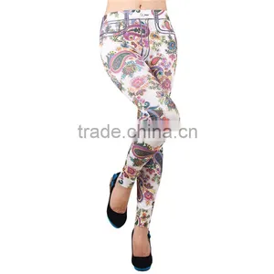 Colorful Desig Nice Pattern Seamless Leggings Adult Women Hot Sex Photos Leggings thumbnail-1