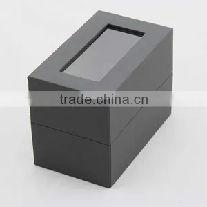 Low MOQ Cheap Professional Black Single Paper Watch Box thumbnail-1