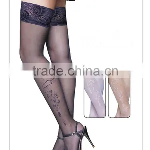 Hot Wholesale 3 Colors Ready Stocklot Sexy Women Nylon Stocking Leg thumbnail-1