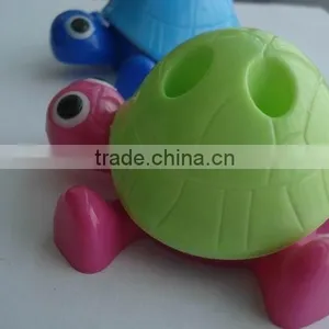 Colorful Turtle Shape Multi-function Pencil Sharpener With Pencil Holder thumbnail-2