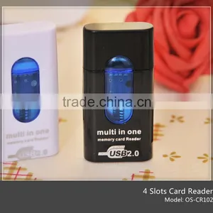 Smart Sim Card Reader Android Usb Sim Card Reader With SD Card TF Card(OS-CR102) thumbnail-1