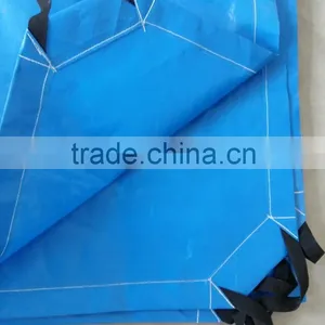 Sewn Garden Bag Waterproof Drag Tarpaulin Sheet for Leaf Collect thumbnail-1
