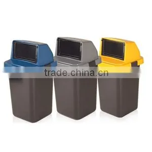 Felton Large Plastic Waste Rubbish Disposable Bin thumbnail-1
