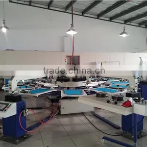 4 Colors Full Automatic T-shirt Screen Printing Machine thumbnail-4