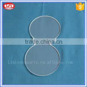 Clear Heat-resistant Silica Plate for Sale thumbnail-1