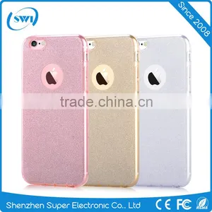 0.5mm Ultrathin And Light Flash Paper Soft TPU Cell Phone Back Cases Cover For Iphone 6 6S 6 Plus thumbnail-1
