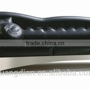 Cowhide Chaise Lounge Chair Lounge Furniture LC7005 thumbnail-1