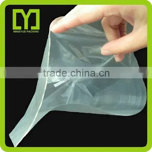 2015 Customized Clear High Quality pe Plastic Gift Bag thumbnail-6