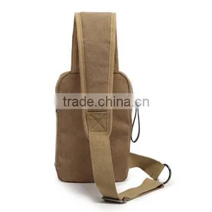 Men Travel Canvas Shoulder Bag for Ipad thumbnail-5