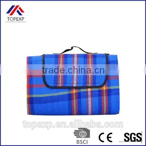 Checked Blanket Printed Picnic Blanket For Sale thumbnail-3