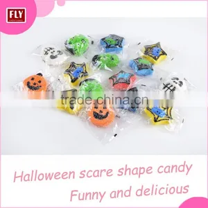 Halal Wholesale Individual Packed Candy Colorful Halloween Marshmallow thumbnail-1