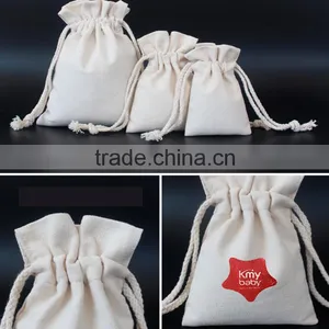 Custom Canvas and Cotton Drawstring Bag thumbnail-6