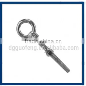Steel Cable With Promotional 304 Stainless Steel Forged Shoulder Eye Bolt thumbnail-3