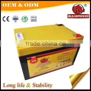 Sealed Maintenance Free 6-dzm-12 Electric Scooter Vrla Battery 12v 12ah thumbnail-1