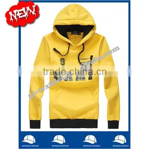 Customized Printed/embroideried Fleece Hoodies/ Sweatshirts/ Hooded Sweater for Youth Man thumbnail-1