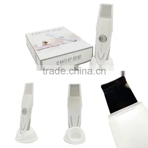 Portable Sonic Peeler Face Ultrasonic Skin Scrubber Electric Hand Scrubber thumbnail-2