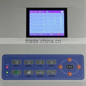 Portable Digital ECG/EKG Machine Price With CE Certificate (EKG-903BS) thumbnail-3