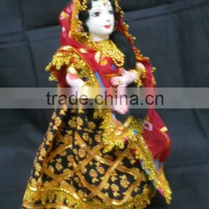 Rich Arts And Crafts Rajasthan India Artisan Indian Hand Made Dolls thumbnail-1