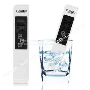 2017 TDS EC Meter Temperature Tester Pen Conductivity Water Quality Measurement Tool TDS&EC Tester 0-9999ppm thumbnail-1