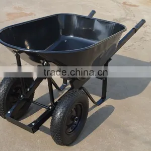 Heavy Duty Power Commercial Wheelbarrow With 6.50-8 Wheel thumbnail-1