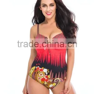 2016 Wholesale Sexy Women Swimsuit One Piece Plus Size Bikini thumbnail-3