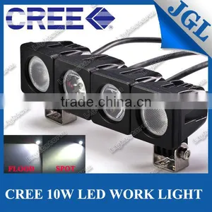 10W LED Light Bar Flood Beam Work Lamps off Road Fog Driving 4WD JeepTruck thumbnail-1