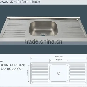 New Design Sink, Single Bowl One Piece Kitchen Sinks,washing Hands Basin thumbnail-1