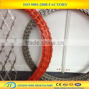 Cross Razor Type and Stainless Steel Wire Material Razor Wire Razor Barbed Wire thumbnail-4