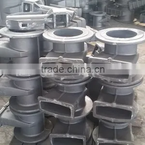 QT450 Cast Iron Valve Body / Valve Body Cast Iron Casting / DN100 Iron Cast Valve Body thumbnail-3