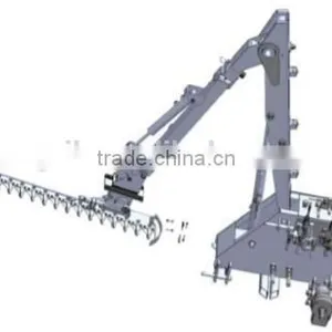 New Design Tractor Use Hydraulic Telescopic Arm Side Cutting Mower Slasher With CE thumbnail-3