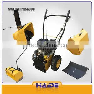 4 in 1 Road Sweeper Cleaning ,6.5hp Snow Sweeper,Manual Sweeper,Dustbin thumbnail-1