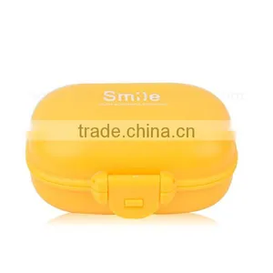 Smart 4 Compartments Plastic Pill Box thumbnail-3