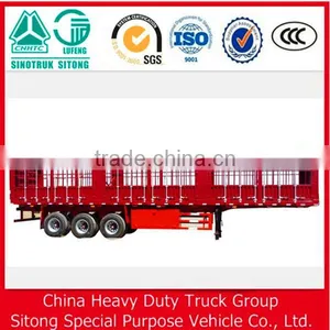 Agricultural Products/Farm Stock Transporter Stake Semi Trailer thumbnail-1