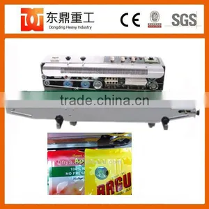 Porfessional Design Continuous Type Sealing Machine/plastic Bags Sealer Machine Price thumbnail-1