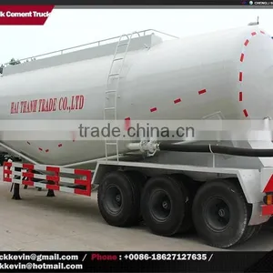 60000 Liters Dry Powder Bulk Concrete Tanker Trailer thumbnail-1