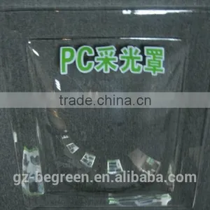 Polycarbonate PC Plastic Fiberglass Roof Panel Skylight Frame for Led Lighting Cover thumbnail-2