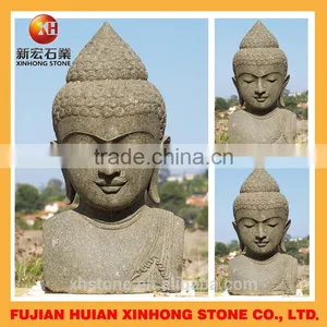 Hand Carved High Quality Marble Buddha Head Statue thumbnail-1