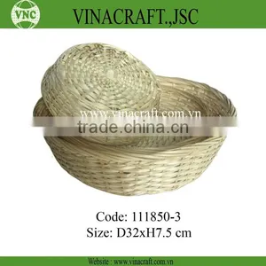 Natural Bamboo Storage Basket thumbnail-1