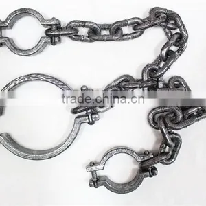 Halloween Giant Toy Prisoner Shackles Fetter Chain thumbnail-1