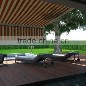 2017 Sigma New Design Retractable Canvas Fabric Stripe Awning thumbnail-1