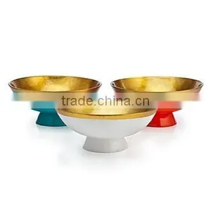 High Quality Best Selling Eco Friendly Gold Large Bowl From Vietnam thumbnail-1