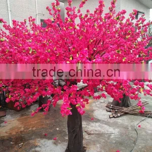 Artificial Peach Blossom Tree thumbnail-3