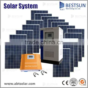 BESTSUN 12KW Polycrystalline 270W Solar Panel Home for Solar Wind Hybrid System thumbnail-1