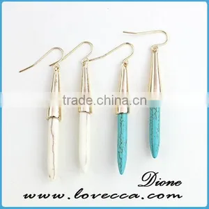 Wholesale Jewelry Newest DesignTurquoise Dangle Earring thumbnail-1