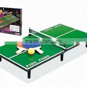 Mini Portable Tabletop Table Tennis Game Set thumbnail-1