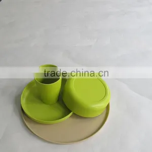 Welcome Eco-friendly Biological Bamboo Fiber Dinner Set thumbnail-4